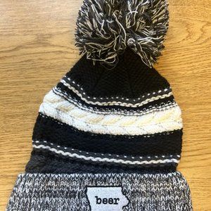 Iowa craft beer Knitted Stocking Hat